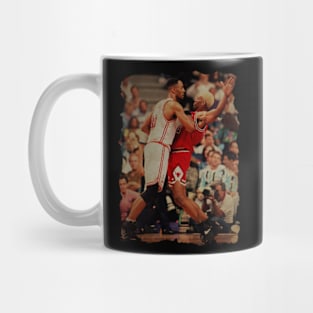 Dennis Rodman vs Alonzo Mourning #2 Mug